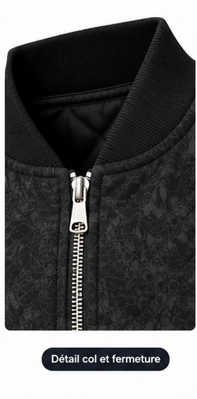 veste bomber matelassé